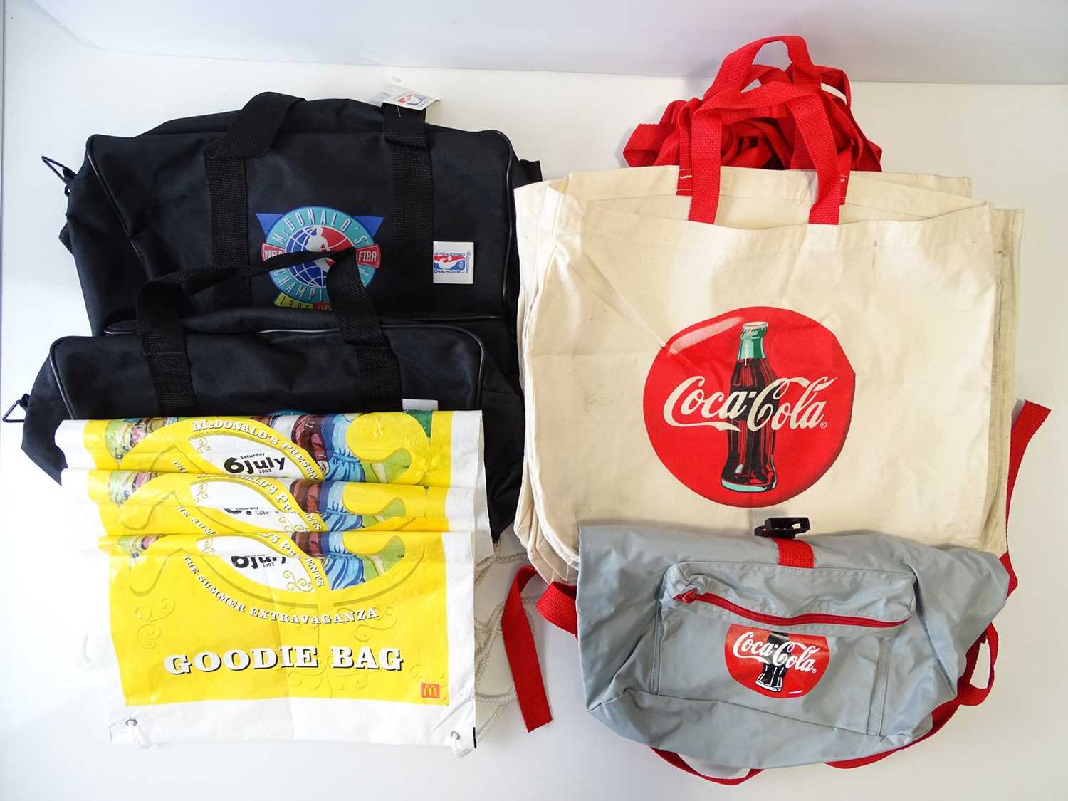 Lot 269 - A quantity of MCDONALDS and COCA-COLA bags (Q)