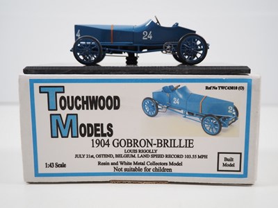 Lot 486 - A 1:43 scale TOUCHWOOD MODELS hand built white...