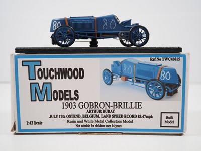 Lot 487 - A 1:43 scale TOUCHWOOD MODELS hand built white...