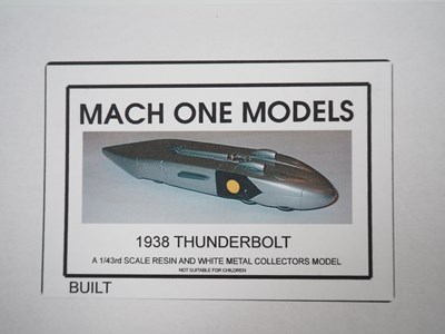 Lot 491 - A 1:43 scale MACH ONE MODELS (by Ian Jones)...