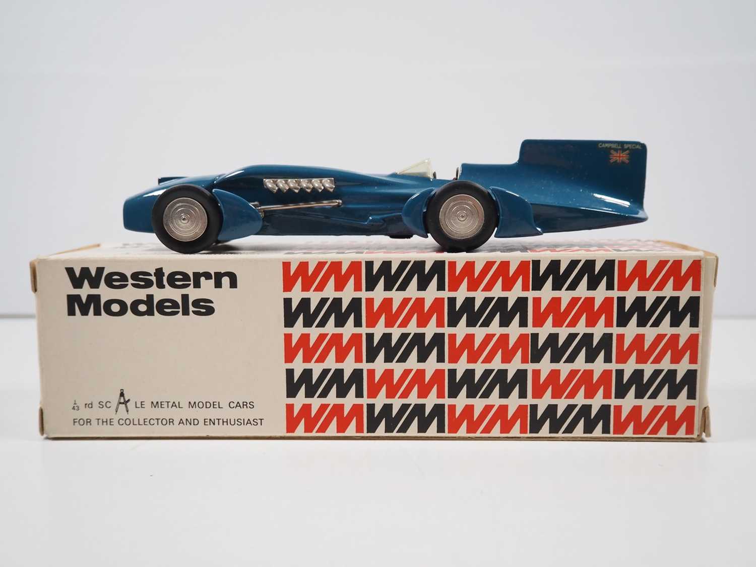 新作正規店Western Models, CAMPBELL/ROLLS ROYCE BLUE BIRD, 1/43, 中古 レーシングカー