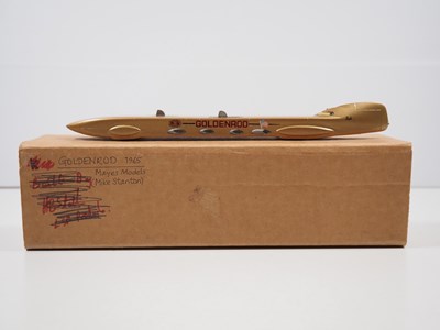 Lot 504 - A 1:43 scale MAYES MODELS hand built white...