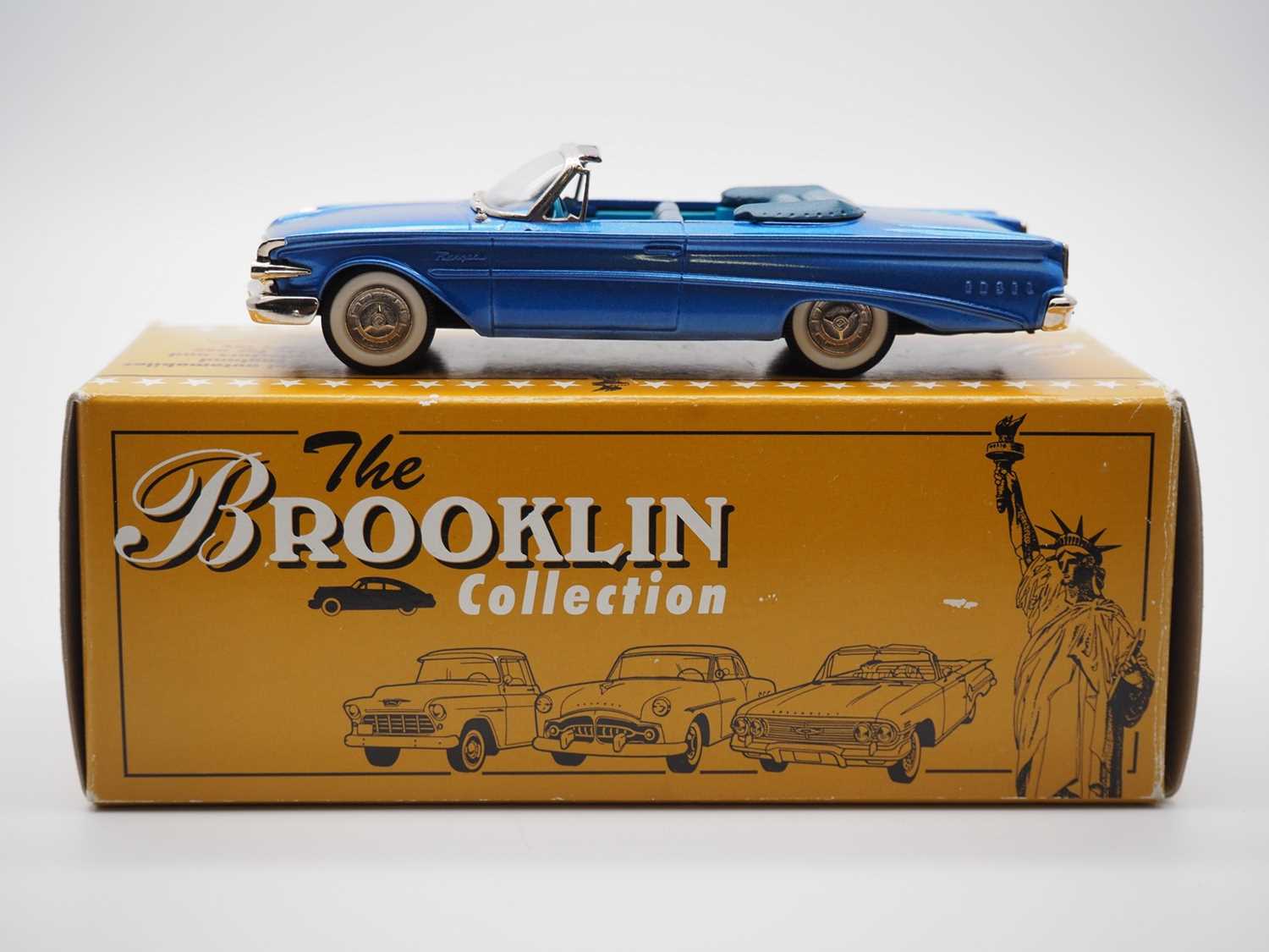 Lot 76 - A BROOKLIN BRK.75 hand built white metal, 1:43...