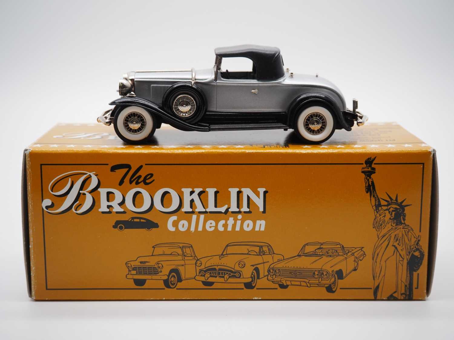 Lot 77 - A BROOKLIN BRK.88 hand built white metal, 1:43...