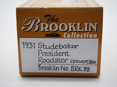 Lot 77 - A BROOKLIN BRK.88 hand built white metal, 1:43...