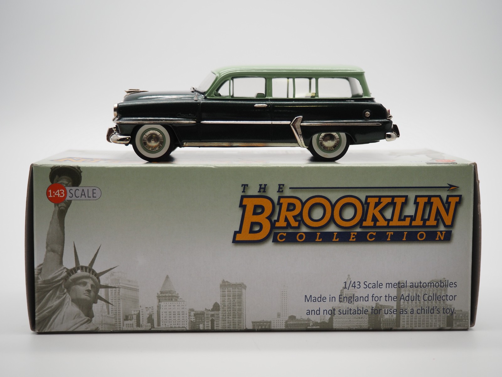 Plymouth - Belvédère Suburban 1954 - Brooklin - 1/43 - Autos Plymouth - Belvédère Suburban 1954 - Brooklin - 1/43 - Autos