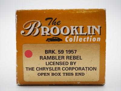 Lot 84 - A BROOKLIN BRK.59 hand built white metal, 1:43...