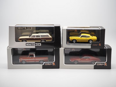 Lot 86 - A group of 1:43 scale resin models by WHITEBOX...