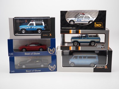Lot 91 - A group of 1:43 scale Ltd edition resin models...