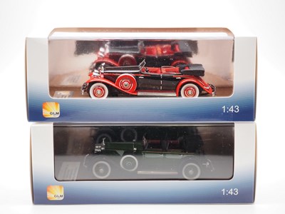 Lot 95 - A pair of 1:43 scale hand built limited...