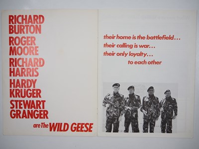 Lot 106 - THE WILD GEESE (1978) A UK press campaign book...