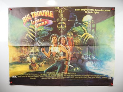 Lot 111 - BIG TROUBLE IN LITTLE CHINA (1986) UK Quad...