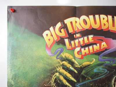 Lot 111 - BIG TROUBLE IN LITTLE CHINA (1986) UK Quad...