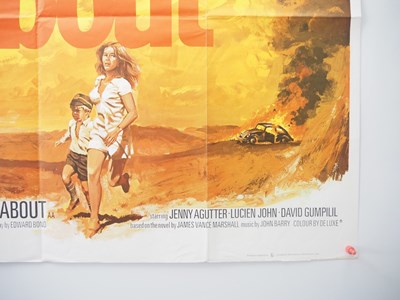 Lot 138 - WALKABOUT (1971) UK Quad film poster featuring...