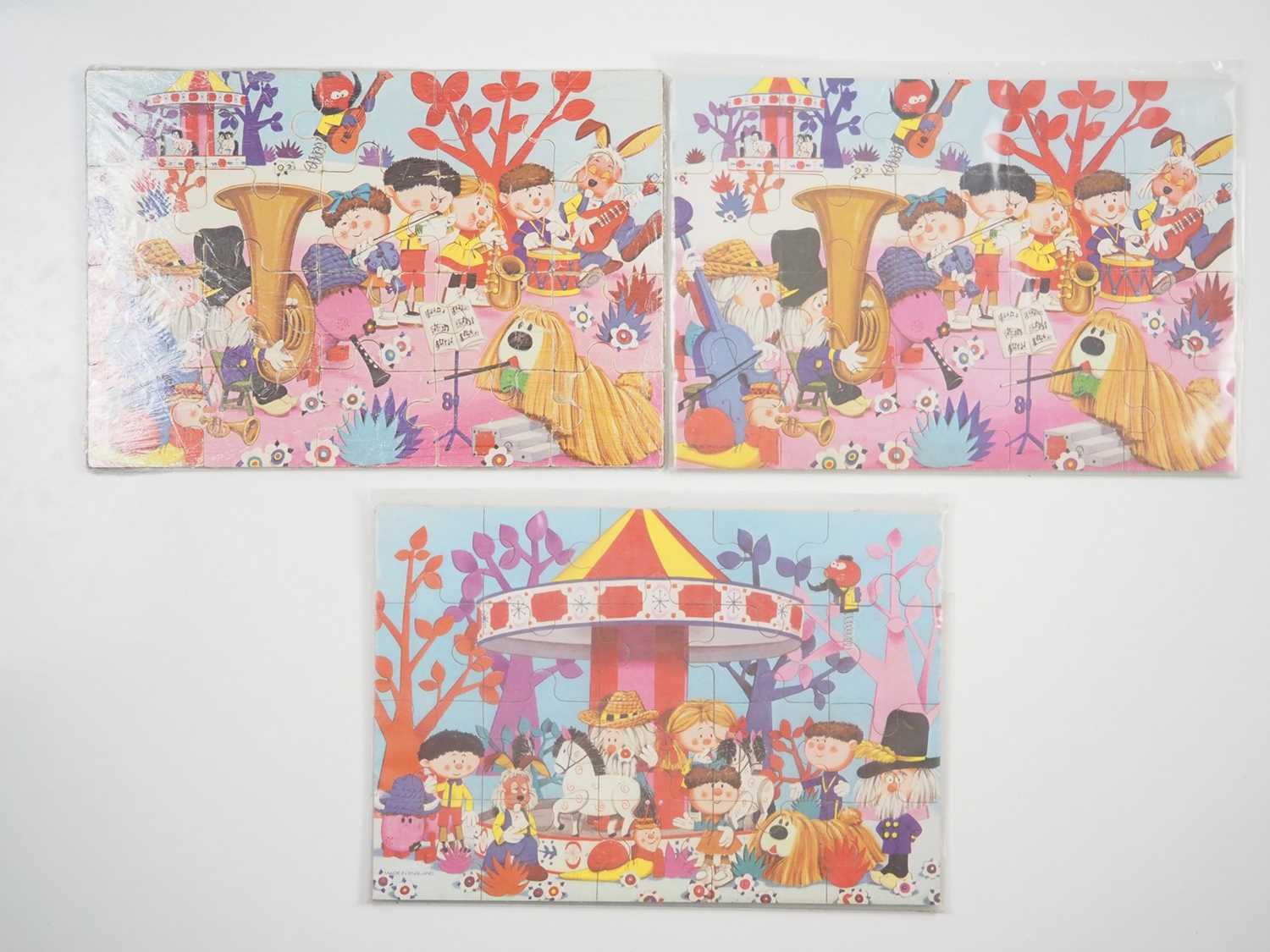 Lot 154 - A group of three vintage MAGIC ROUNDABOUT...