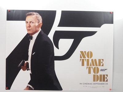 Lot 184 - JAMES BOND: NO TIME TO DIE (2021) UK Quad film...