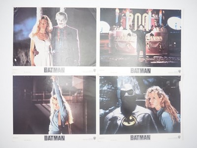 Lot 201 - BATMAN (1989) Group of 7 US lobby cards - flat...