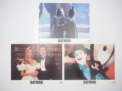 Lot 201 - BATMAN (1989) Group of 7 US lobby cards - flat...