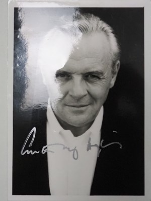 Lot 21 - A large collection of autographed photographs...