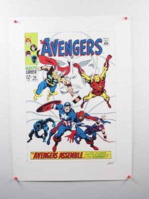 Lot 211 - THE AVENGERS #58 - THE AVENGERS ASSEMBLE -...