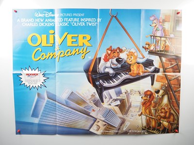 Lot 219 - WALT DISNEY - A group of UK Quad film posters...