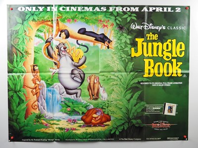 Lot 219 - WALT DISNEY - A group of UK Quad film posters...