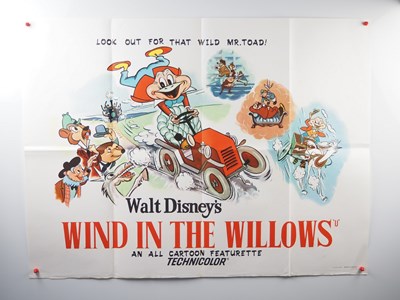 Lot 220 - WALT DISNEY - A pair of UK Quad film posters...