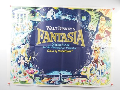 Lot 225 - WALT DISNEY - FANTASIA (1968 release) - A UK...