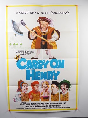Lot 25 - CARRY ON HENRY (1971) - UK one sheet film...