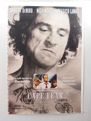 Lot 251 - CAPE FEAR (1991) - Two Style B one sheet film...