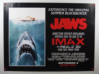 Lot 284 - JAWS (2022) - UK Quad IMAX release - classic...