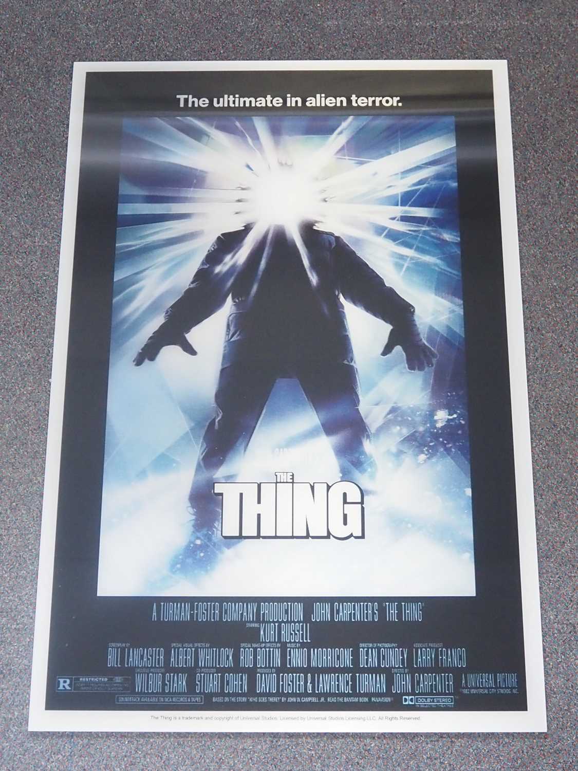 Lot 290 - THE THING (1982) - Drew Struzan's iconic...