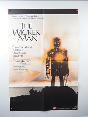 Lot 292 - THE WICKER MAN (1973) - A UK one sheet...