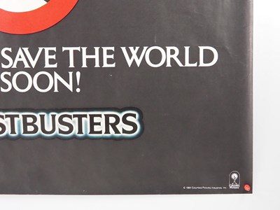 Lot 332 - GHOSTBUSTERS (1984) - UK Advance design Quad...