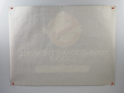 Lot 332 - GHOSTBUSTERS (1984) - UK Advance design Quad...