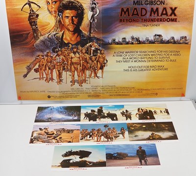 Lot 339 - MAD MAX BEYOND THUNDERDOME (1985) - A UK Quad...