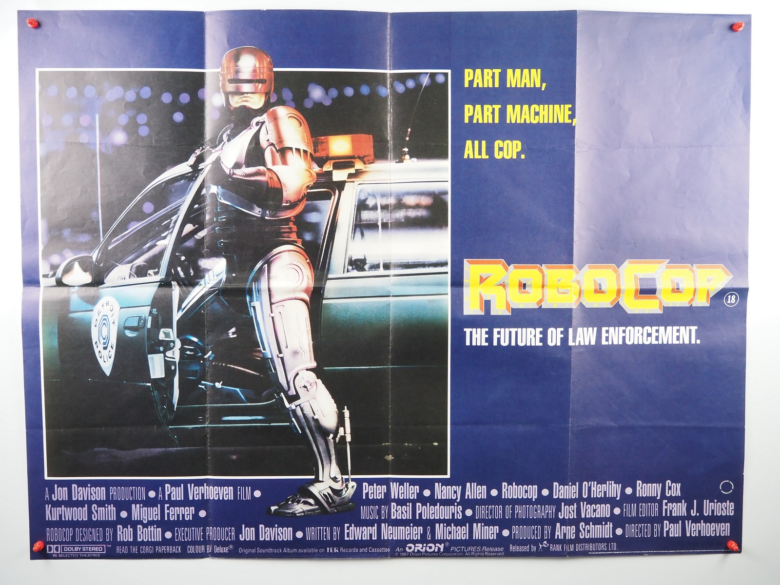 robocop 1987 movie poster