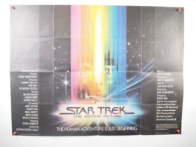 Lot 343 - A group of STAR TREK UK Quad film posters...