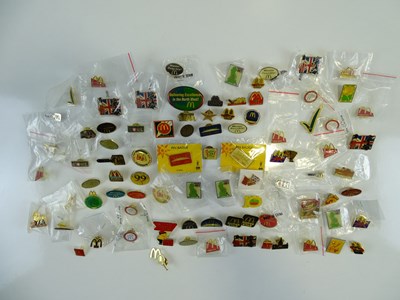 Lot 305 - A large group of mixed MCDONALDS employee pins