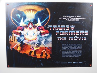 Lot 372 - TRANSFORMERS (2021 re-release) - UK Quad film...