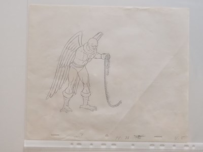Lot 380 - A selection of HE-MAN related animation cels...
