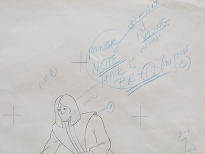 Lot 381 - A selection of HE-MAN related animation cels...