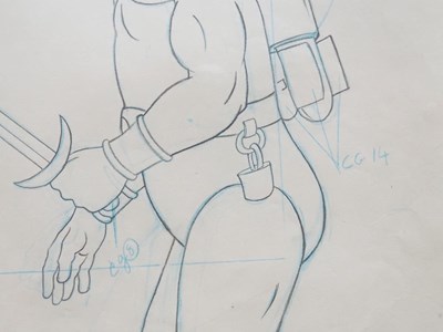 Lot 384 - A selection of mixed HE-MAN related animation...