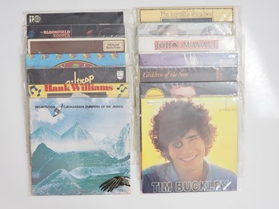 Lot 398 - A large group of vinyl LPs mainly 'Folk, Blues...