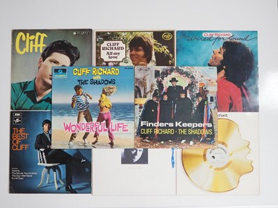 Lot 404 - CLIFF RICHARD - A group of vinyl LP albums...