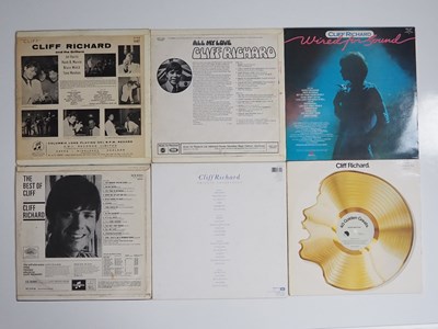 Lot 404 - CLIFF RICHARD - A group of vinyl LP albums...