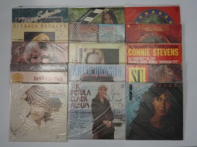 Lot 411 - Eurovision signers DIANE SOLOMON - 5 vinyl LPs...