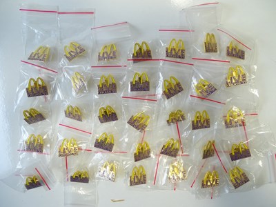 Lot 312 - A group of MCDONALDS Chicago Live 1999 pins (35)