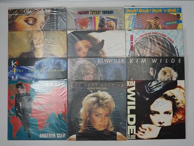 Lot 420 - KIM WILDE - group of 9 vinyl LPs to include...