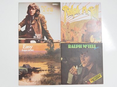 Lot 432 - RALPH MCTELL - A group of vinyl LPs comprising...